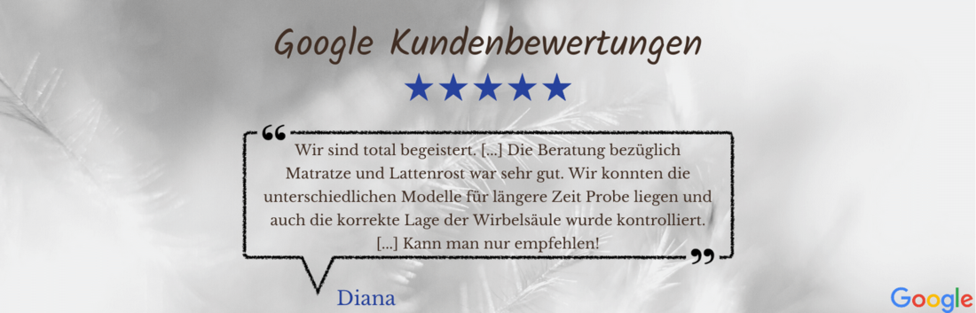 Kundenbewertung von Google