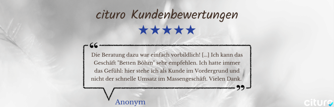 Kundenbewertung von cituro