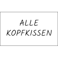 Alle Kopfkissen
