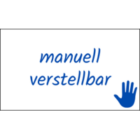 Manuell verstellbare