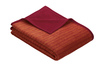 Ibena Jacquard Decke Fano-Rot/Orange