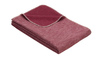 Ibena Jacquard Bio-Baumwolldecke-Kinder Lausanne-Rot