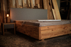 Massivholzbett Fichte-Altholz