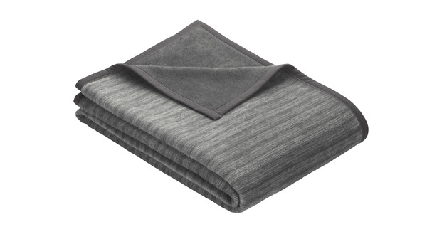 Ibena Jacquard Kniedecke Fano-Anthrazit
