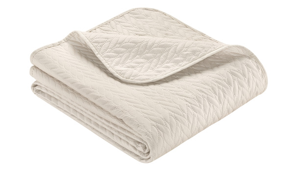 Ibena Tagesdecke Nancy-Beige