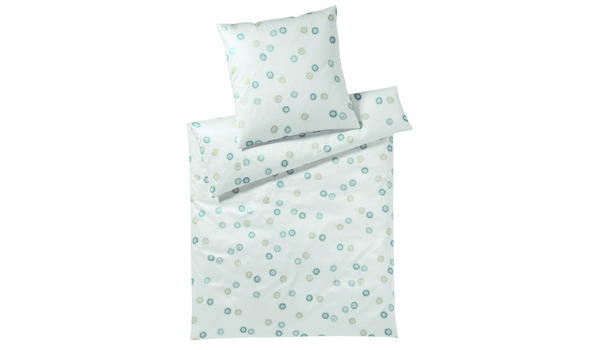 Elegante-Pusteblume-Pastell-Green Qualität Gots-Mako-Satin