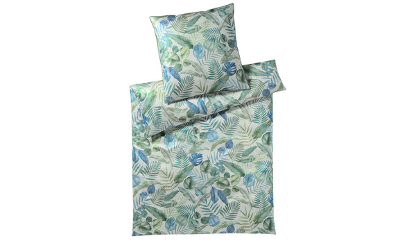 Elegante-Barbados-Blau-Grün Qualität Mako-Satin