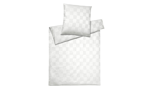 Elegante-Trattino-Weiß Qualität Mako-Satin