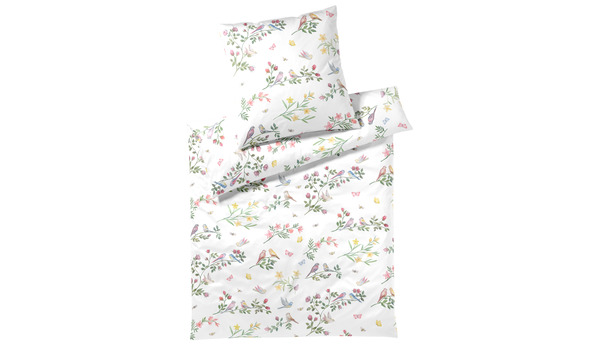 Elegante-Songbird-Weiß Qualität Seiden-Satin