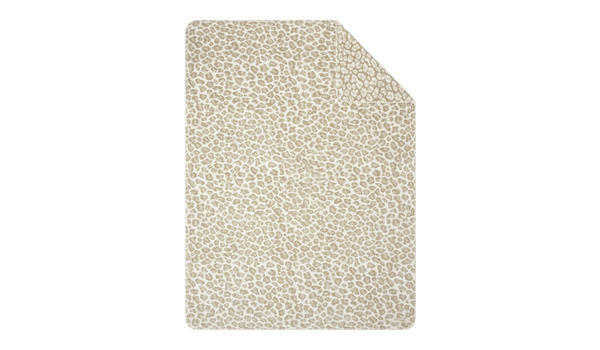 Ibena s.Oliver Jacquard Decke Beige