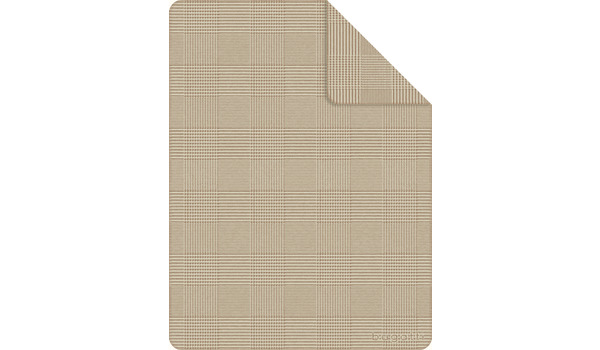Ibena Jacquard Decke Bugatti-Beige