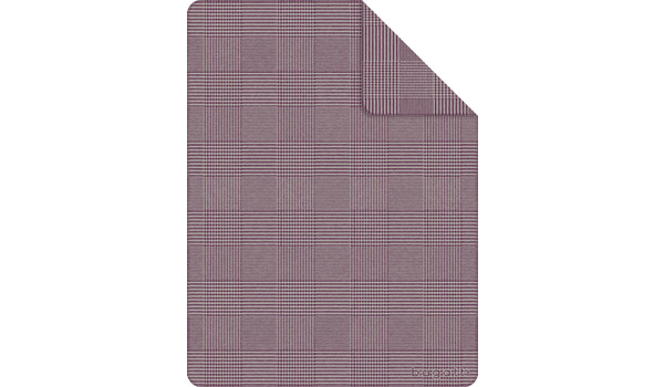 Ibena Jacquard Decke Bugatti-Violett