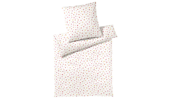 Elegante-Petals-Rosarot Qualität Jersey