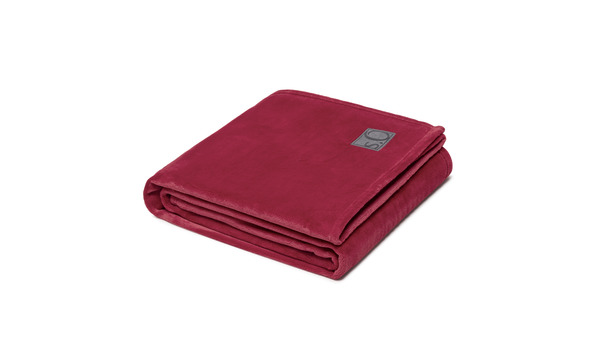 Ibena s.Oliver Decke Kuschelsoft-Rot