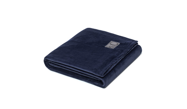 Ibena s.Oliver Decke Kuschelsoft-Dunkelblau
