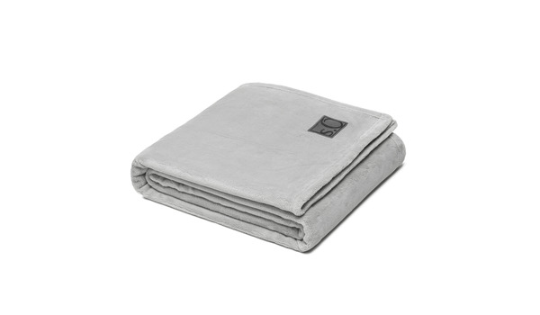 Ibena s.Oliver Decke Kuschelsoft-Silbergrau