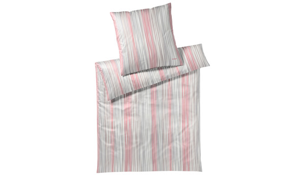 JOOP!-Pinstripe-Coral Qualität Mako-Satin