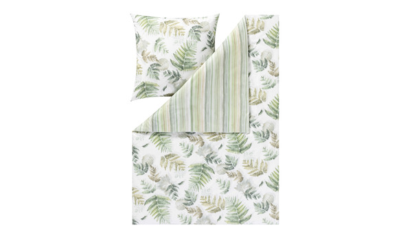 Estella-Fern-Leaves-Grün Qualität Feinbiber