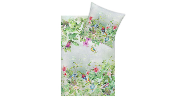 Estella-Clare-Grün Qualität Mako-Satin