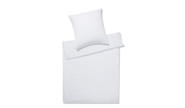 Elegante-Chelsea-Weiß Qualität Web-Seersucker