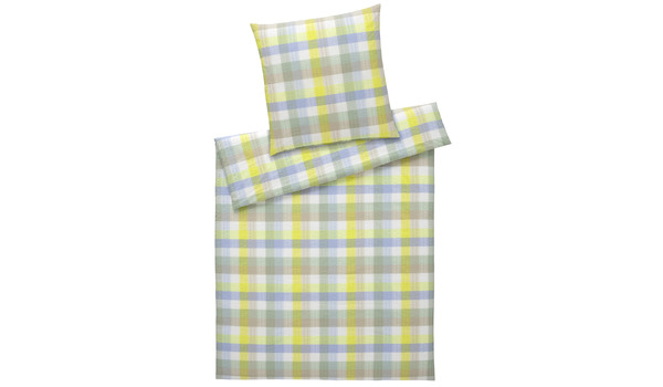 Elegante-Aarhus-Multi-Gelb Qualität Web-Seersucker