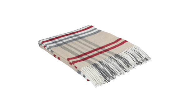 Eskimo Plaid Interlaken-Camel-Rot