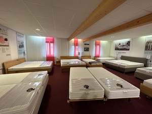 Matratzenstudio mit einer großen Auswahl an Matratzen, Lattenroste und Bettgestelle